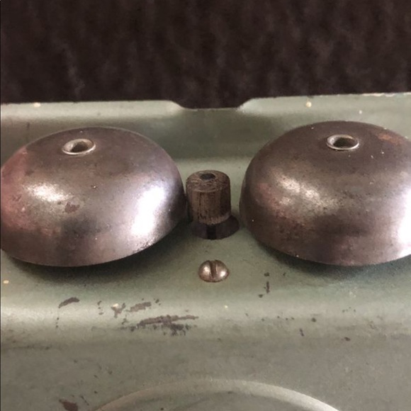 “Vintage”Wall Telephone Box Bells Speakers/handset - Picture 4 of 5